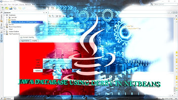 HOW TO STORE DATA IN JAVA DATABASE USING DERBY(NETBEANS)
