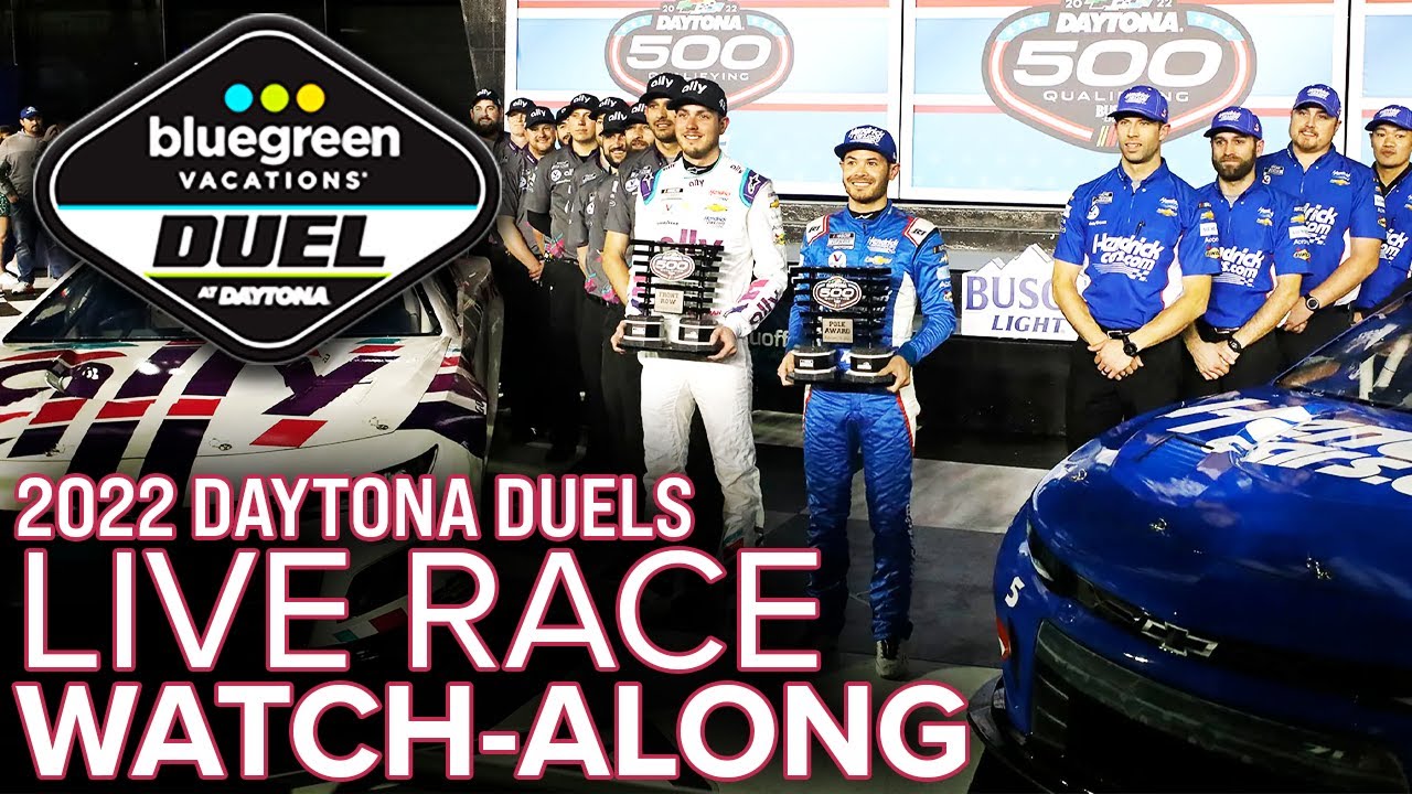 2022 Bluegreen Vacations Duels at Daytona Live NASCAR Race Watch-Along (Does NOT Show Race)