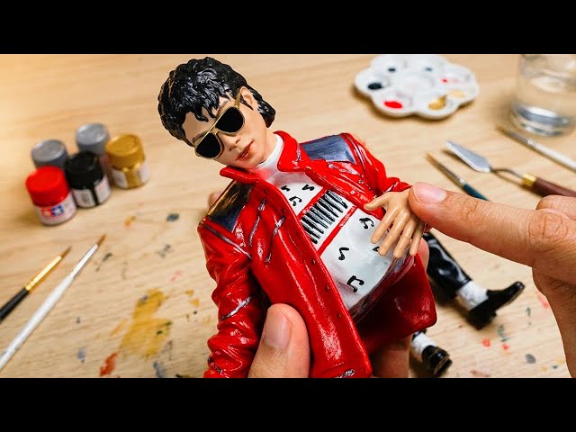Michael Jackson Movie 3D Figure Making Process - YouTube