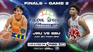 Filoil EcoOil 19th Preseason Cup | GAME 2 FINALS | SBU vs JRU