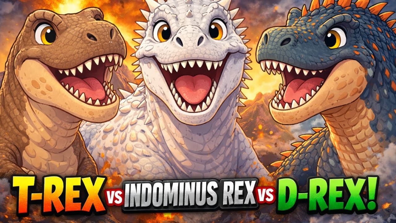 Kids dinosaur toys adventure (part 1)