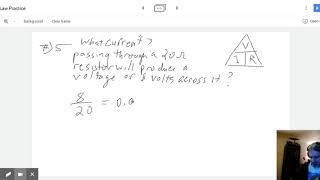 Ohms Law Practice #5- Google Jamboard