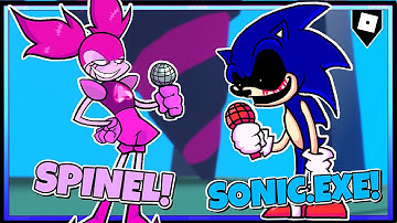 How to get “SONIC EXE” AND “SPINEL” BADGE in FNF ROLEPLAY | ROBLOX
