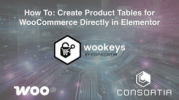 Create a WooCommerce Product Table in Elementor with WooKeys!  Easy Bulk Order Form Tutorial