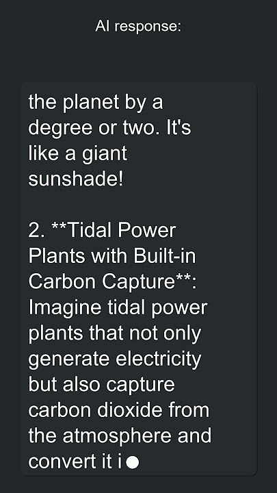 AI On: Can subsidies for renewable energy actually contribute to climate change mitigation #shorts