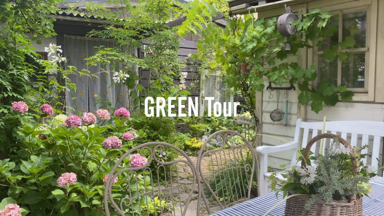 薔薇のその後...に広がる美しい風景はアンティークと宿根草が織りなす最高に絵になるお庭！お洒落なレイアウトが光る素敵なお店 | O`sgarden | 園芸/ガーデニング店巡り | 奈良/桜井市