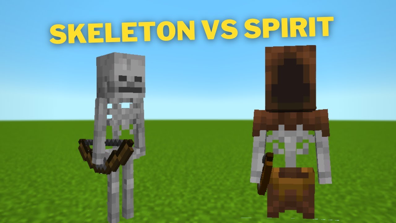 Minecraft Battle: Skeleton vs Spirit