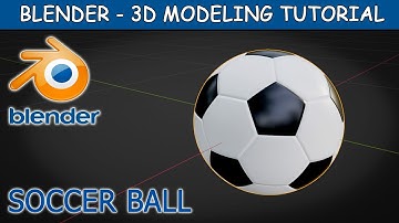 Create a Soccer Ball in Blender - (3D Modeling Tutorial)
