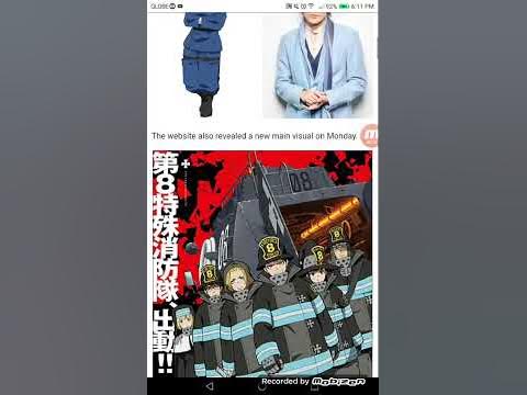Fire Force TV Anime Casts Mamoru Miyano as Benimaru Shinmon - News - Anime  News Network