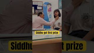 Siddhu Got First Prize In English Story Telling Mini Vlog