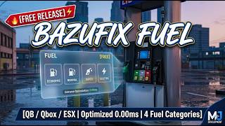 Free Fuel System Advance Script With Modern Ui Qbesxqbox Mj Development