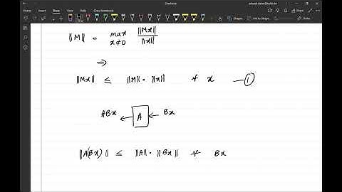Problem 12.1: Sub-multiplicative rule for matrix norms (induced norms)