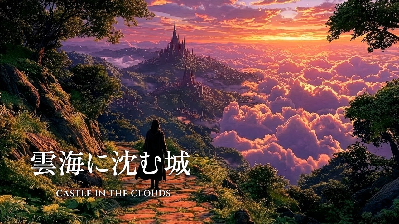 【心が洗われる】沈み行く城と黄昏の旅路｜ケルト音楽で紡ぐ幻想世界【集中・読書・創作】