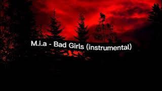Download lagu M.I.A. - Bad Girls (Instrumental) (Slowed Down)