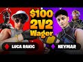 CRAZY 2v2 Wager vs Neymar & Jojo - Best South African Players