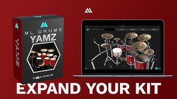ML Drums Yamz - Expand Your Kit with 5 Snares, New Shells & 8 Cymbals