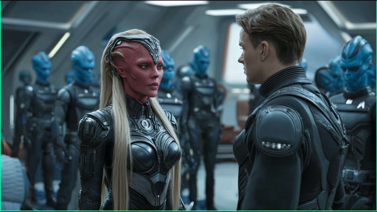 The Alien Queen Needed Water, So I Handed Her My Canteen — After One Sip, the Entire Hall Fell Silen