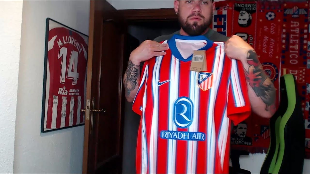 YA TENGO LAS CAMISETAS DEL ATLÉTICO DE MADRID 2024/2025!!! UNBOXING WWW.SOFUTBOL.COM JUNIO 2024.