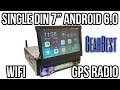 Single Din Android 6.0 Car Stereo GPS+WiFi - Ezonetronics