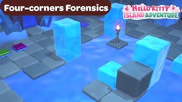 Four-corners Forensics Puzzel Walkthrough 🧩 Hello Kitty Island Adventure