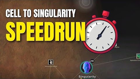 Cell to Singularity SPEEDRUN in New BETA 