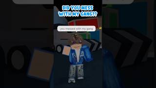 Did you mess with my gang? 🤷♂️💅💅 #roblox #mm2 #didyou