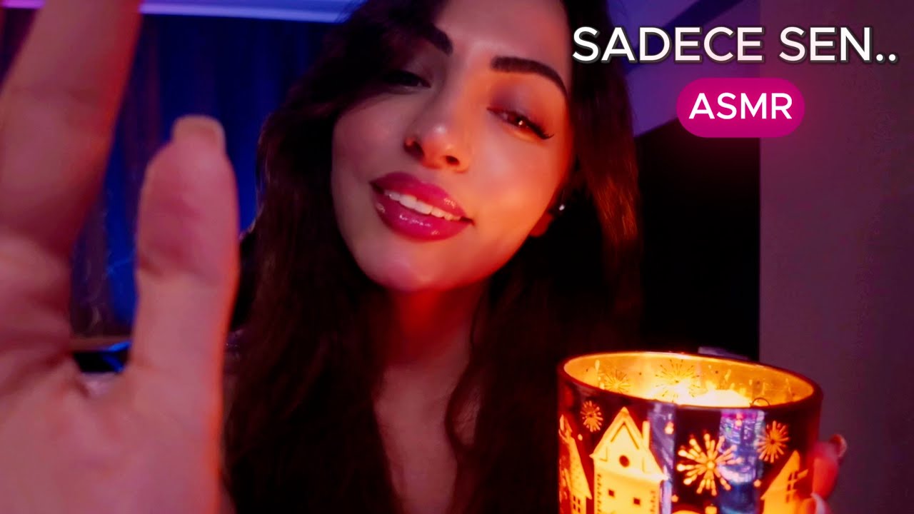 ASMR - Sen Uyuyana Kadar Yanındayım 😴 Yakın Fısıltı & Yoğun Tetikleyiciler