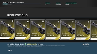 Halo 5: FREE George's Chain Gun in Warzone