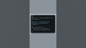 Master Form Validation in TanStack Form #WebDev