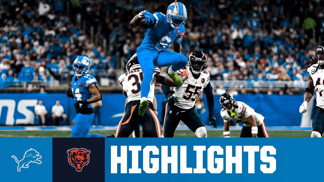Detroit Lions earn Thanksgiving win over the Chicago Bears | Lions vs ...