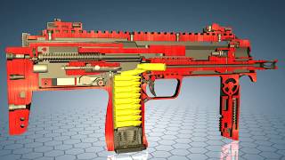 How does HK MP7 SMG work?