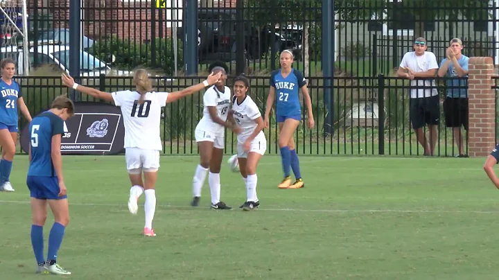 ODU Women's Soccer: Kyra Ricks GOAL v2