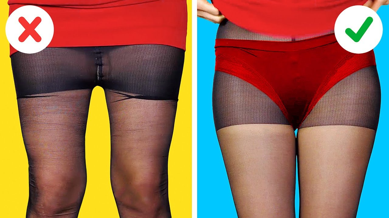 30 ALTERNATIVE CLOTHES HACKS ALL GIRLS SHOULD KNOW YouTube