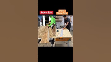 Track Saw or Clamp Edge? #woodworking #tools #sawguide #tracksaw