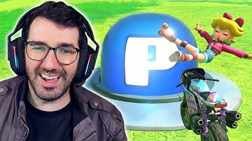 P-SWITCH TRICKSHOTTING in Mario Kart World