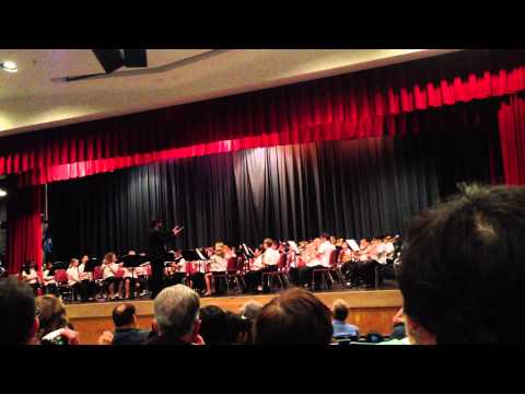 Centennial Lane Elementary School Spring Beginning Band Concert 2013