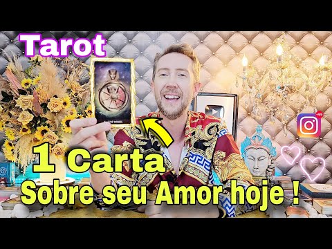 1 carta sobre ele hoje ! Como ele está em relação a você Hoje ?Tarot de hoje- Buba taro-rei do oracu