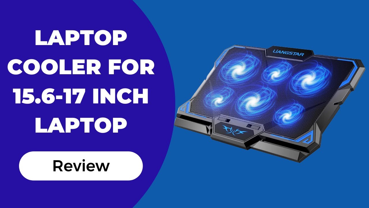 Laptop Cooler For 15.6-17 Inch Laptop: Cooling Powerhouse - Review - Youtube