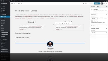 How to Build a Basic Course Sales Page in WordPress