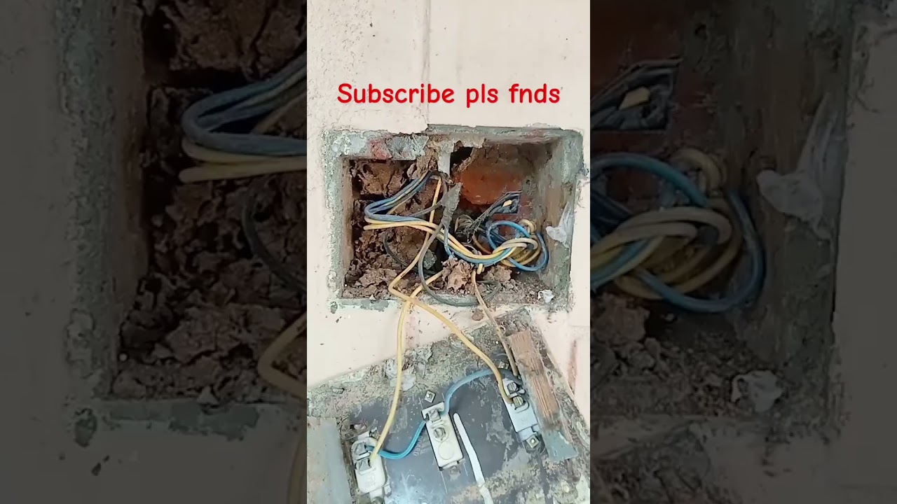 old switch boards remodeling | How to remove old switch board