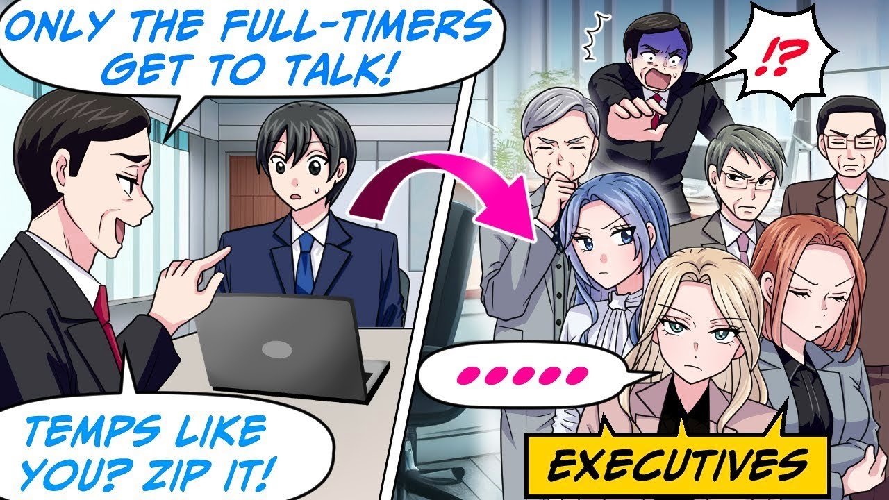 He Said Temps Don’t Deserve a Voice—Then the Girl Everyone Feared Spoke Up for Me [RomCom Manga Dub]