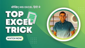 Amazing Excel Trick You Didn