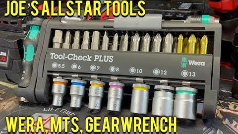 Joe’s AllStar Tools: Wera, Mechanics Timesaver and Gearwrench Tools