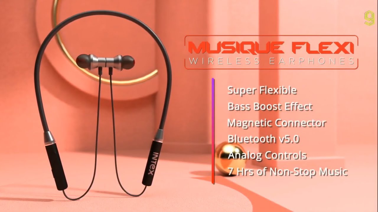 Intex Musique Flexible earphone Official Trailer - Intex Musique Flexible Wireless Earphone