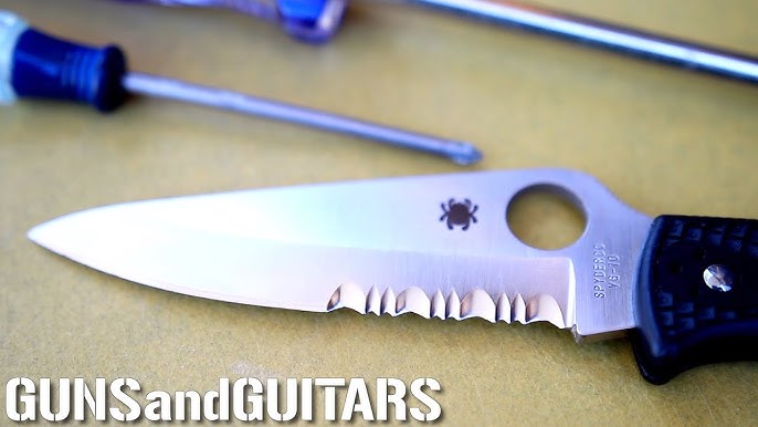 How To Sharpen A Serrated-Edge Blade 