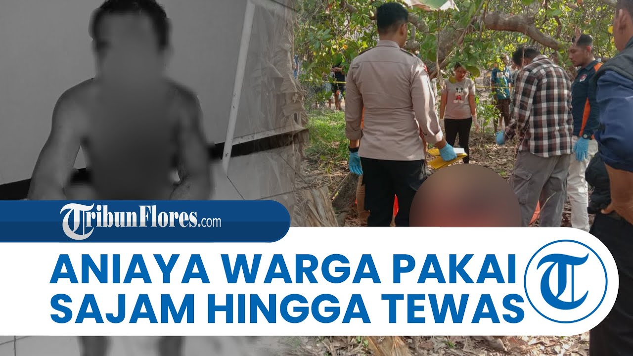 Pria di Kupang NTT Aniaya Warga Pakai Sajam hingga Tewas