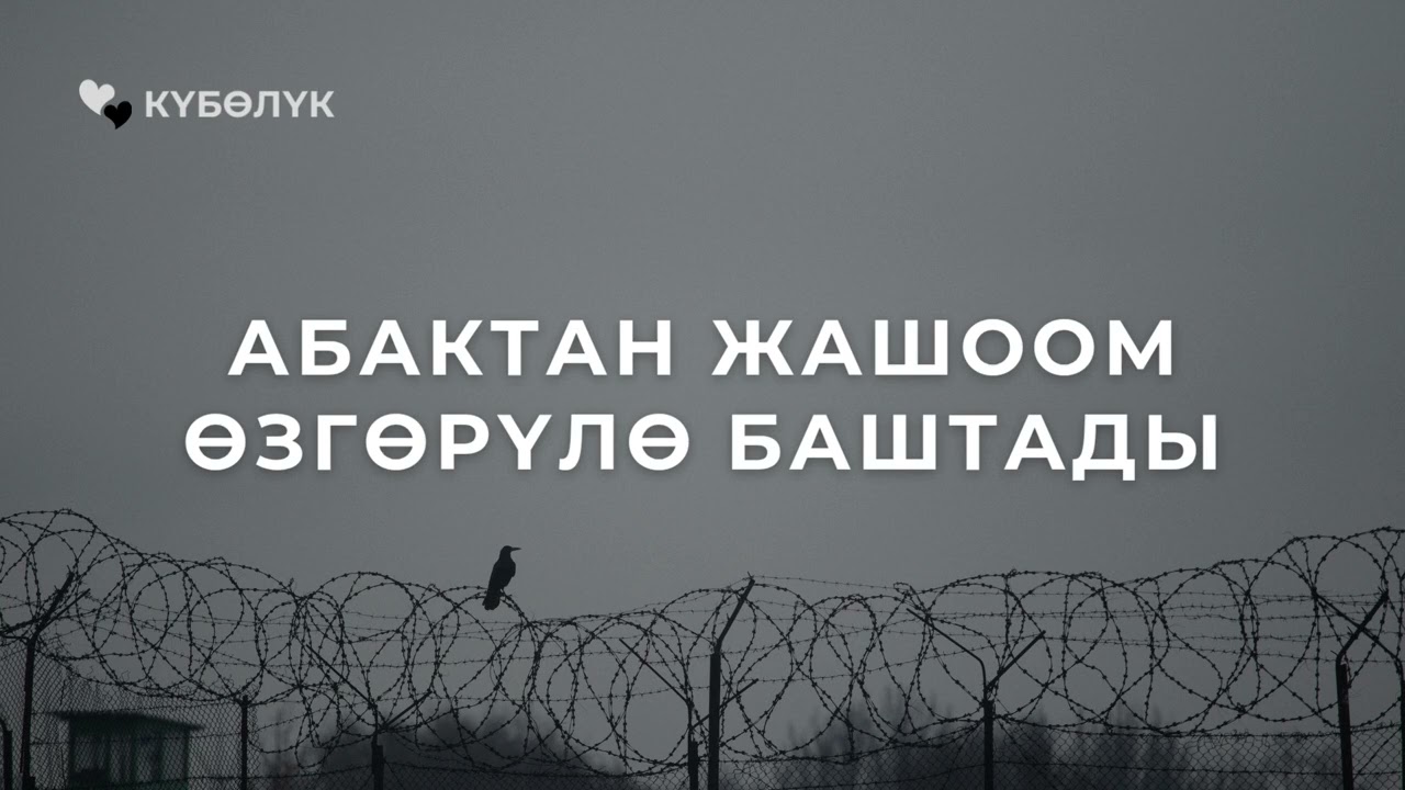 Абактан жашоом өзгөрүлө баштады