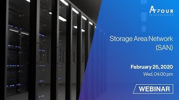 Webinar: Storage Area Network |  AFour Systems Community