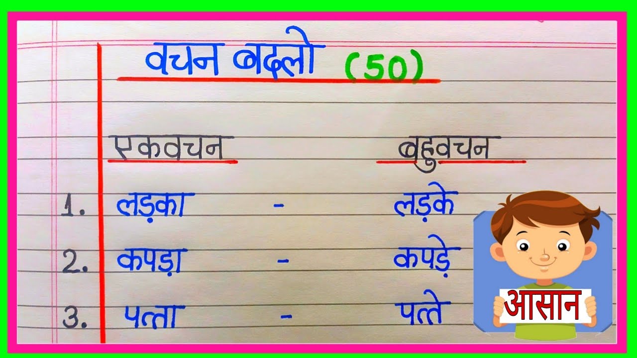 Vachan Badlo Ek Vachan Aur Bahuvachan 50 vachan-badlo-ek-vachan-aur-bahuvachan-50