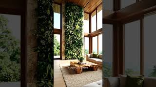 Green Nature-Inspired Mansion #shorts